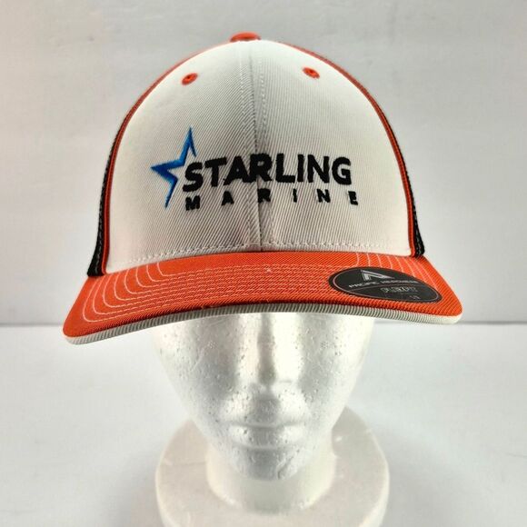 Starling Marine Pacific Headwear Flexfit S/M Trucker Hat Cap NWT. Branded Marine - Picture 3 of 10